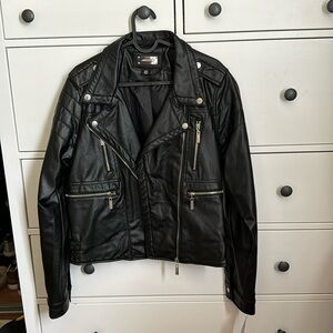 Joujou Vegan Leather Jacket, size XL (women’s)